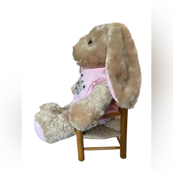 Build-A-Bear Beige Bunny 15” Plush with Pink Princess Outfit - Picture 3 of 5